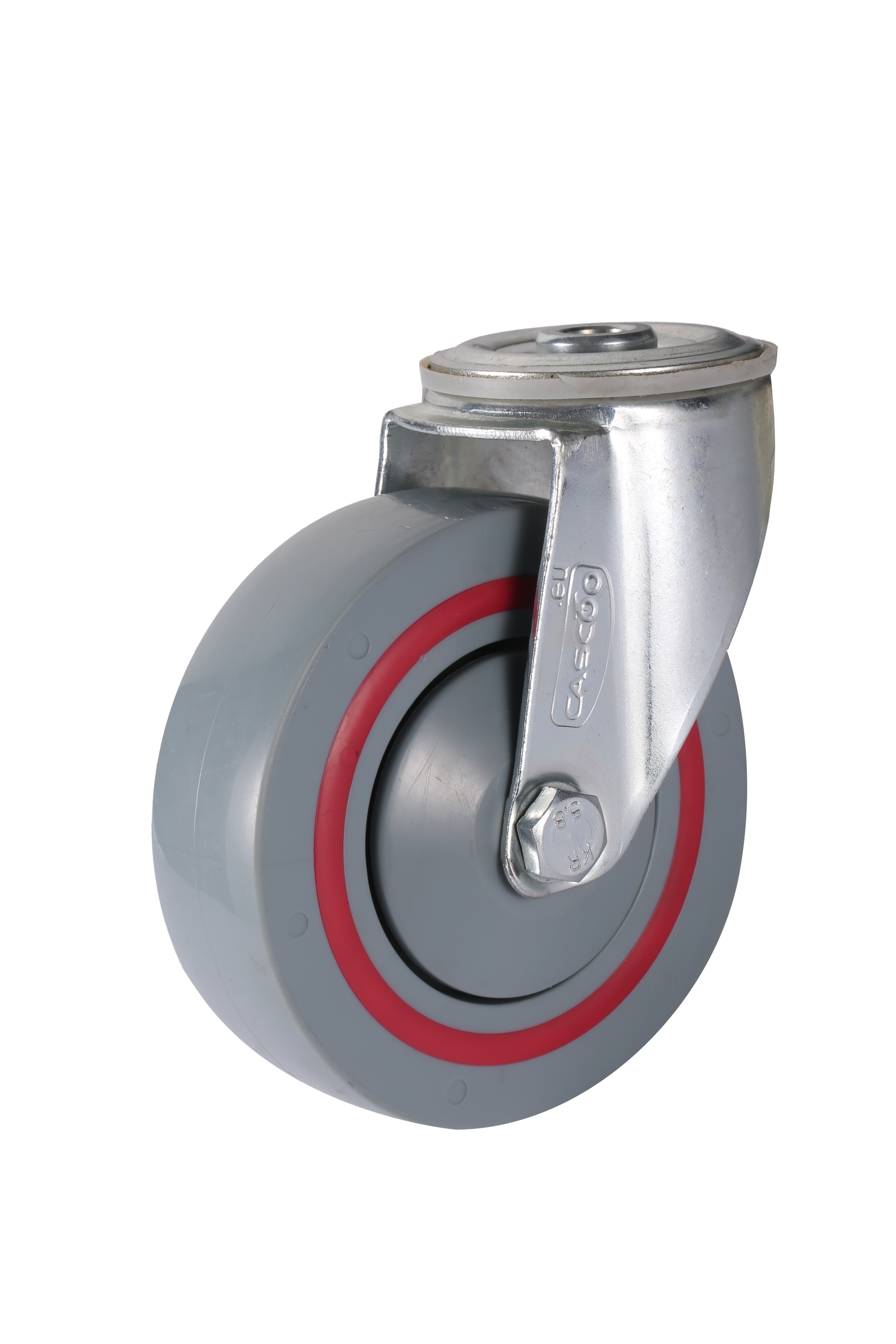 medium duty sandwich top hole universal industrial container wheel casters 