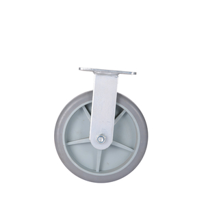 TPR Rigid Plate Caster Wheel 