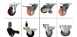 Several ways to match the installation of caster wheel